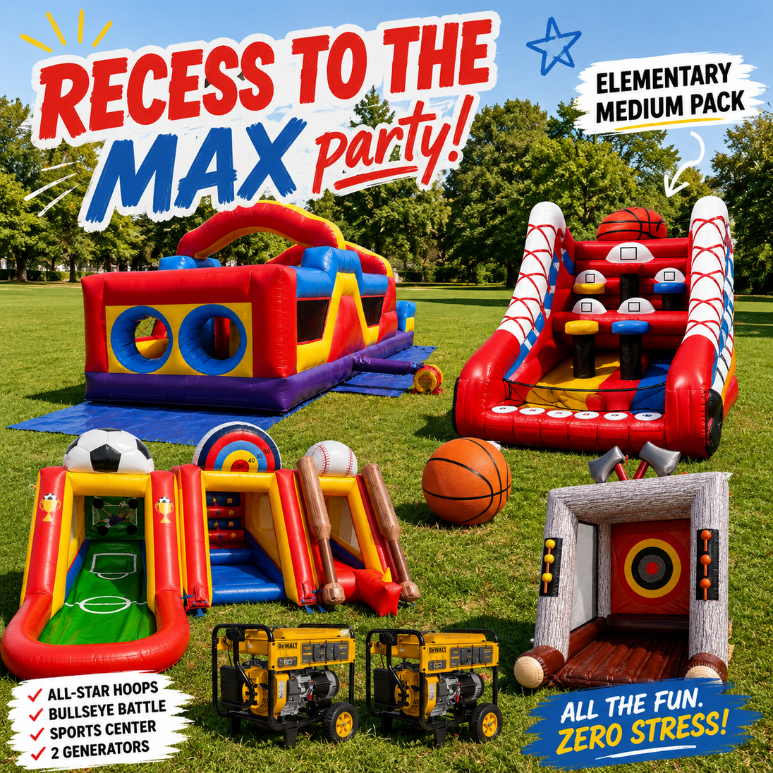 Recess Fun Size Recess To The Max Party (Medium Pack)